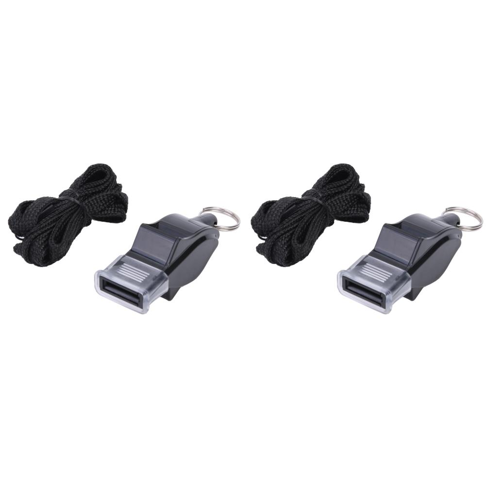 1/2Pcs Plastic Whistle Professional Soccer Basketball Referee Whistle Big Sound Whistle Outdoor Survival Tools High Quality