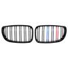 BMW 1er E81/E87 2007-2011 Helle dreifarbige Doppelstreben-Kühlergrill.