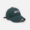 Solid Color Letter Embroidery Hats For Women Men Baseball Cap Outdoor Adjustable Casual Snapback Sun Hat