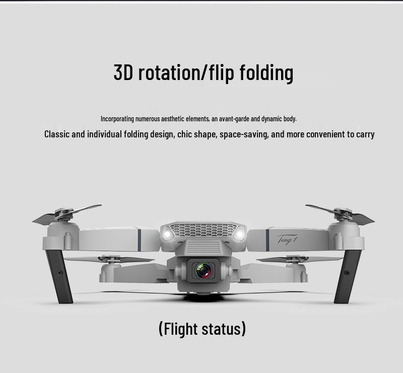 E88 4K Dual Camera Folding Drone with Long-Lasting Remote Control