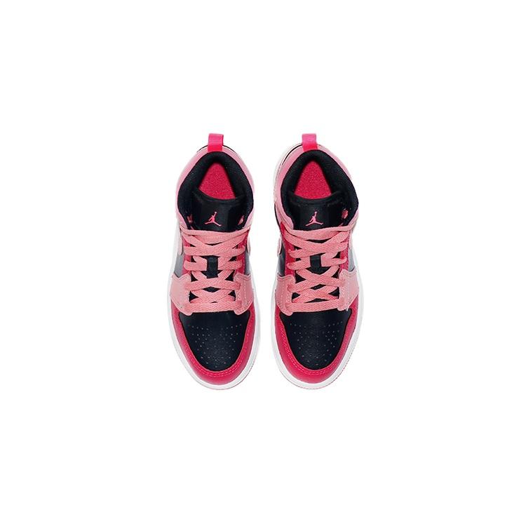 (PS) Air Jordan 1 Mid 'Coral Chalk' Dziecięce 640734-662
