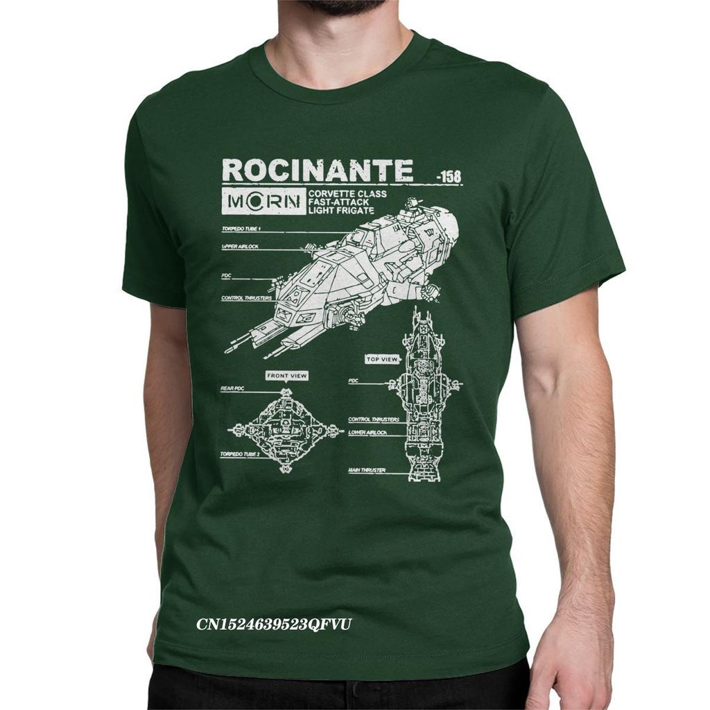 Rocinante Specs The Expanse Men's Tops T Shirts Mcrn Fashion Tee Shirt Harajuku Manga Tee Shirt Pure Cotton Original Clothes