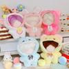 10Cm Doll Clothes Cartoon Animal Jumpsuits Changing Dressing Game Replacement Outfit Hairy One-Piece Garment Diy Doll Accessory