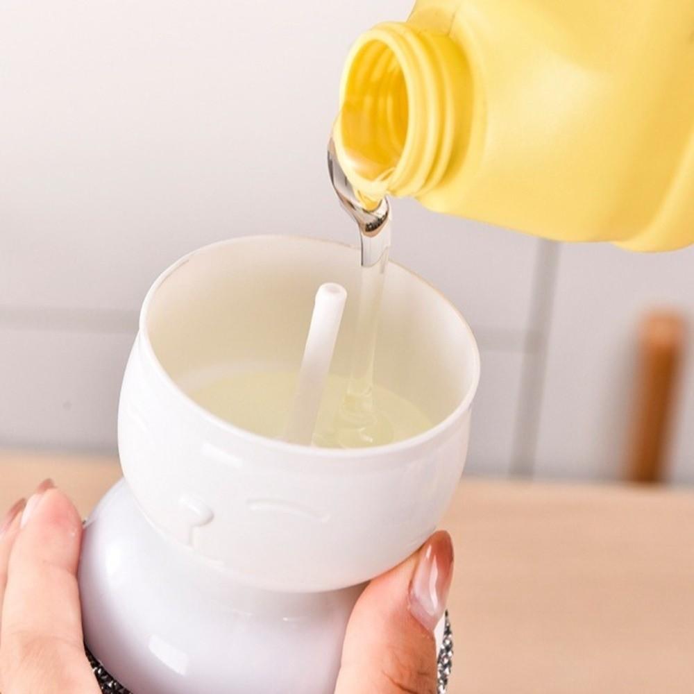 Removable Cleaning Ball Brush Cartoon Automatic Washing Brush Kitchen Cleaning Brush  Dish Washing