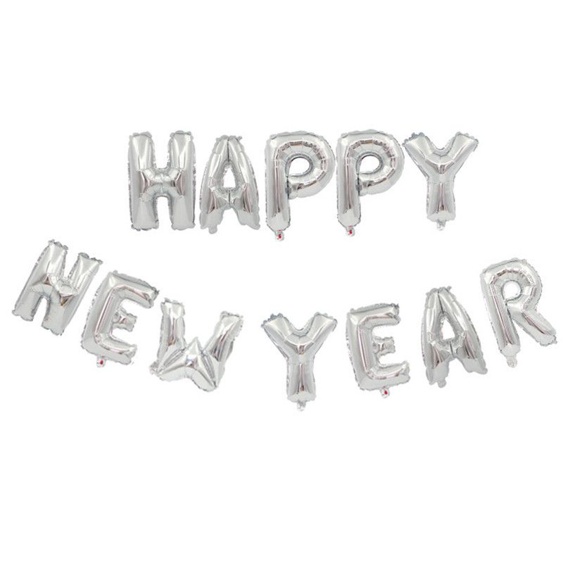 Merry Balloons Christmas Xmas Inflating Banner Happy New Year Party Decoration