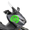 Geeignet für Yamaha TMAX530 560 Aufkleber für die Autoveränderung, mit personalisierten Kopf-Autoaufklebern mit floralen Designs.