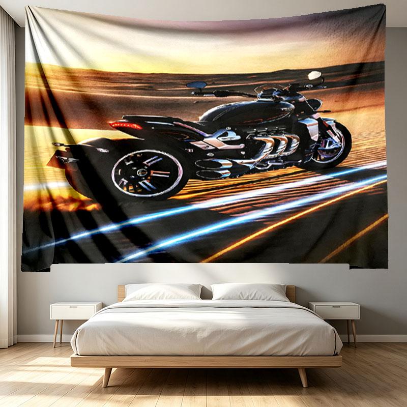 Triumph Print Tapestry - Portable Wall Decor Cloth, for Home, Dorm, Travel, Bedroom, Living Room - Ideal Birthday Housewarming Gift