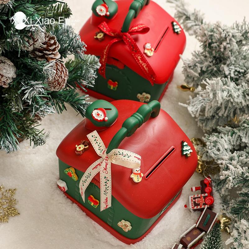 Christmas Eve Gift Storage Box Children'S Children'S Piggy Bank Ping An Fruit Apple Packaging Gift Box Candy Holiday Gift