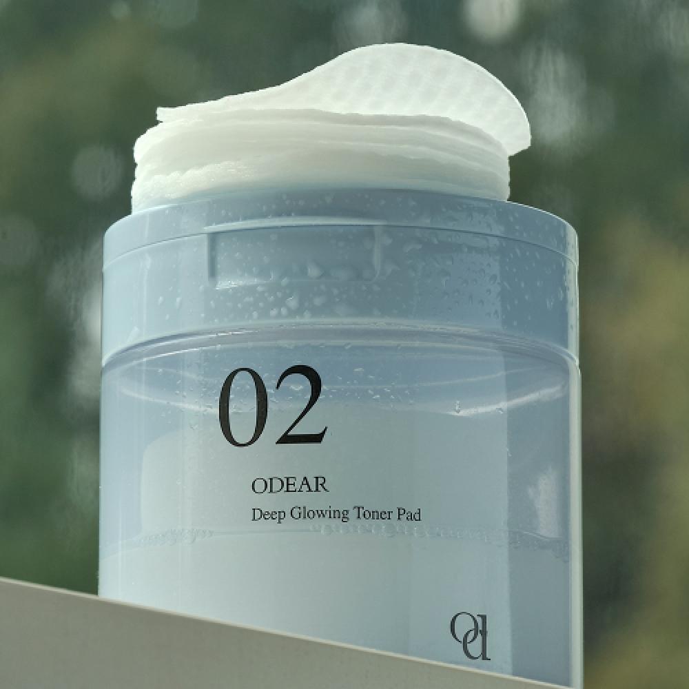Odear Deep Glowing Toner Pad [container Type] 1 x Deep Glowing Toner Pad (plain)