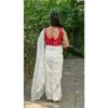 Premium Tabby Organza Silk Saree with Sequence Embroid