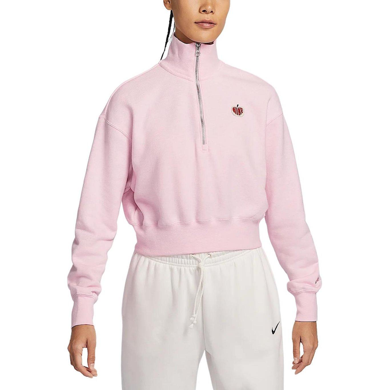 Женская толстовка Nike Sportswear Phoenix Fleece, цвет Пенопластовый розовый, HV8731-663 L