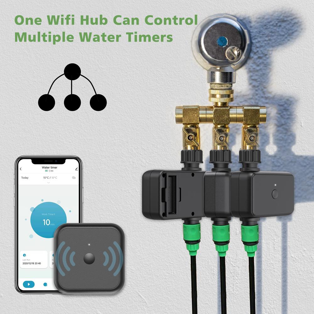 Wifi Gardening Automatic Irrigation Water Timer Automatic Watering Device Garden Balcony Rain