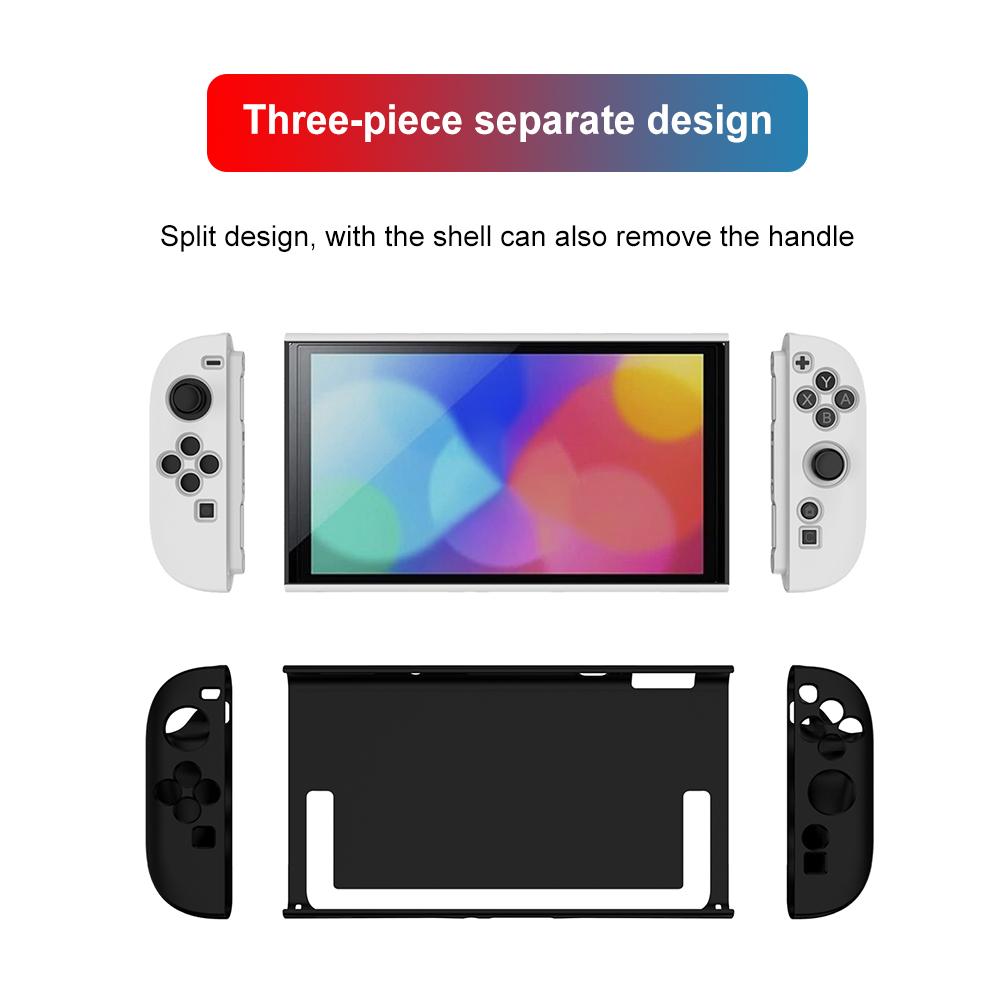 TPU+PC Case Protection Hand Shell Anti-Drop Ergonomic Handle Grip Cover Host Shell for Nintendo for Switch 2 Console Accessories