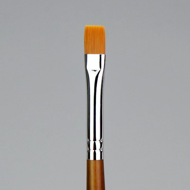 Tapered Wool Animal Hair Makeup Brush for Eyeshadow, Blending, Concealer, and Lip & Brow Application.