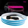 LED Car Hood Atmosphere Lght Strip Waterproof Auto Exterior Decoration Lighting Decorative Headlights Ambient Lamp 12V Universal