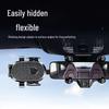 Adjustable Multi-Angle Rearview Mirror Phone Holder for Car Navigation