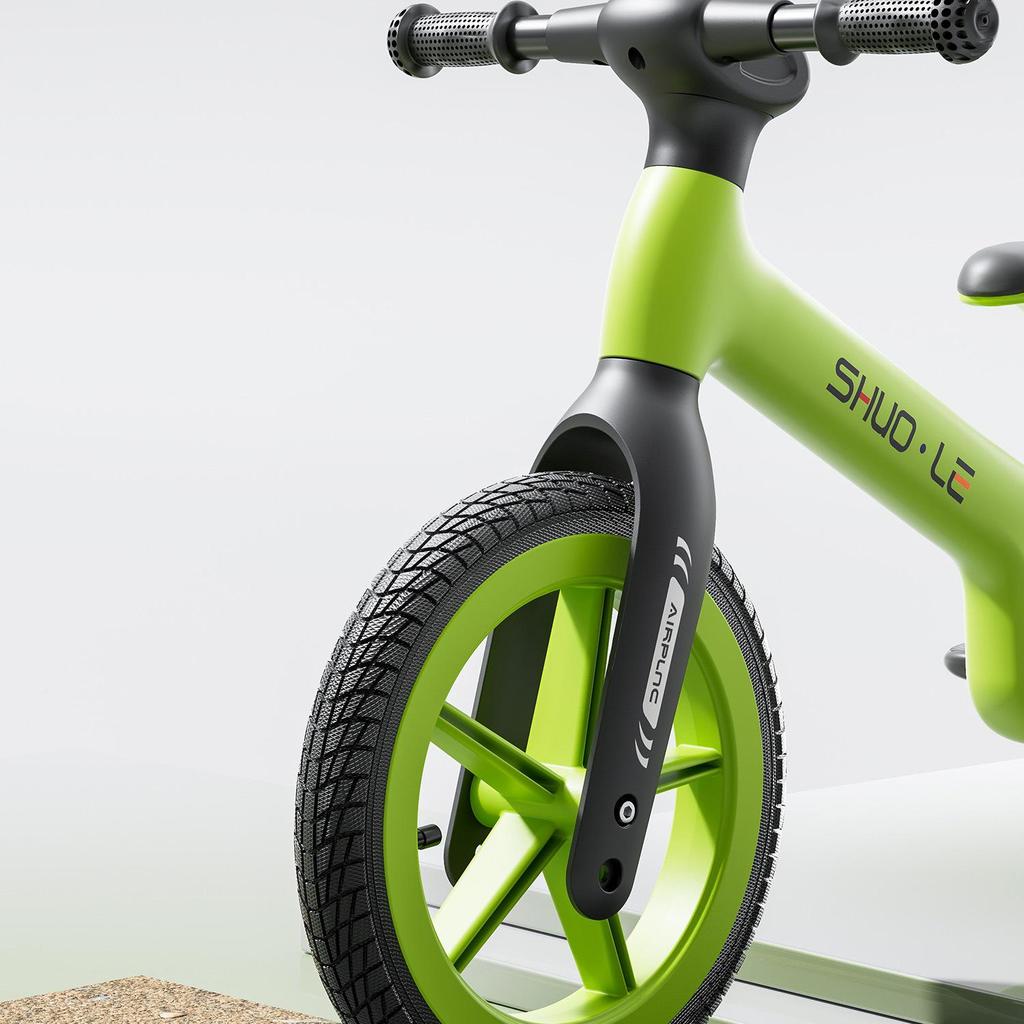 12-Inch Kids' Balance Bike for Ages 1-6: No Pedals, Two Wheels, Walker & Glider