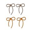 Butterfly Effect Twisted Line Bow Stud Earrings Luo Sweet Cool Girl College Style Earrings Explosion 938