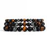 6/8/10mm Perlen Yoga Armband Herren Naturstein Armbänder Für Frauen Labradorit Achat Quarz Heilung Reiki Chakra Armreifen Schmuck