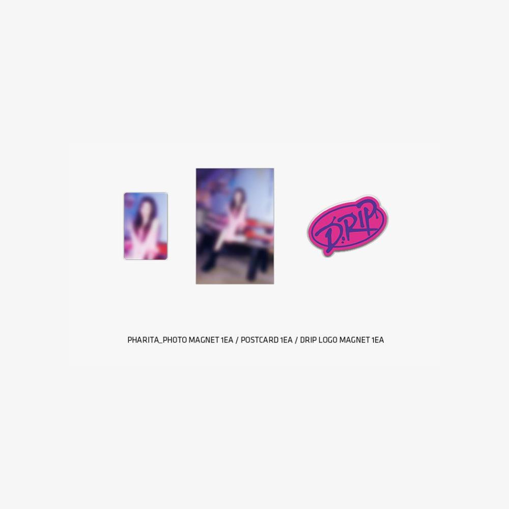 Set de magnet + carte poștală BABYMONSTER DRIP