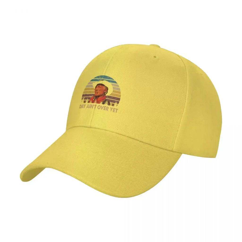 Day Ain't Over Yet Curly Washburn Smoking Poster Baseball Cap Trucker Hat Mountaineering Sun Cap Streetwear Men Caps Women's