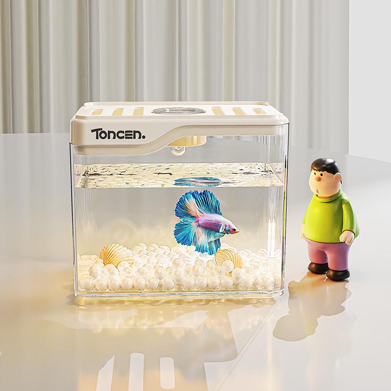 Large Eco-Aquarium Turtle Tank with Climbing Platform and Breeding Box