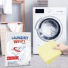 Pack of 10 Powerful Laundry Whitener Sheets Eliminate Yellowing Restoring Brightness Multiple Fabric