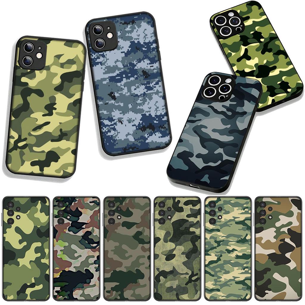 Phone Cover Camo Military Army Camouflage Pattern for Apple iPhone 17 11 16 Pro XS Max XR 6 7 8 Plus + 16E SE 2020 Air 5 8+ Case