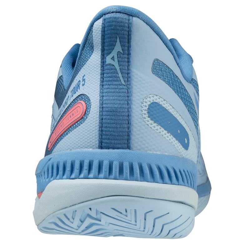Mizuno Wave Exceed Tour 5 AC Comfortable Non-Slip Durable Low-Top Tennis Shoes Women sneaker Blue 61GA227121