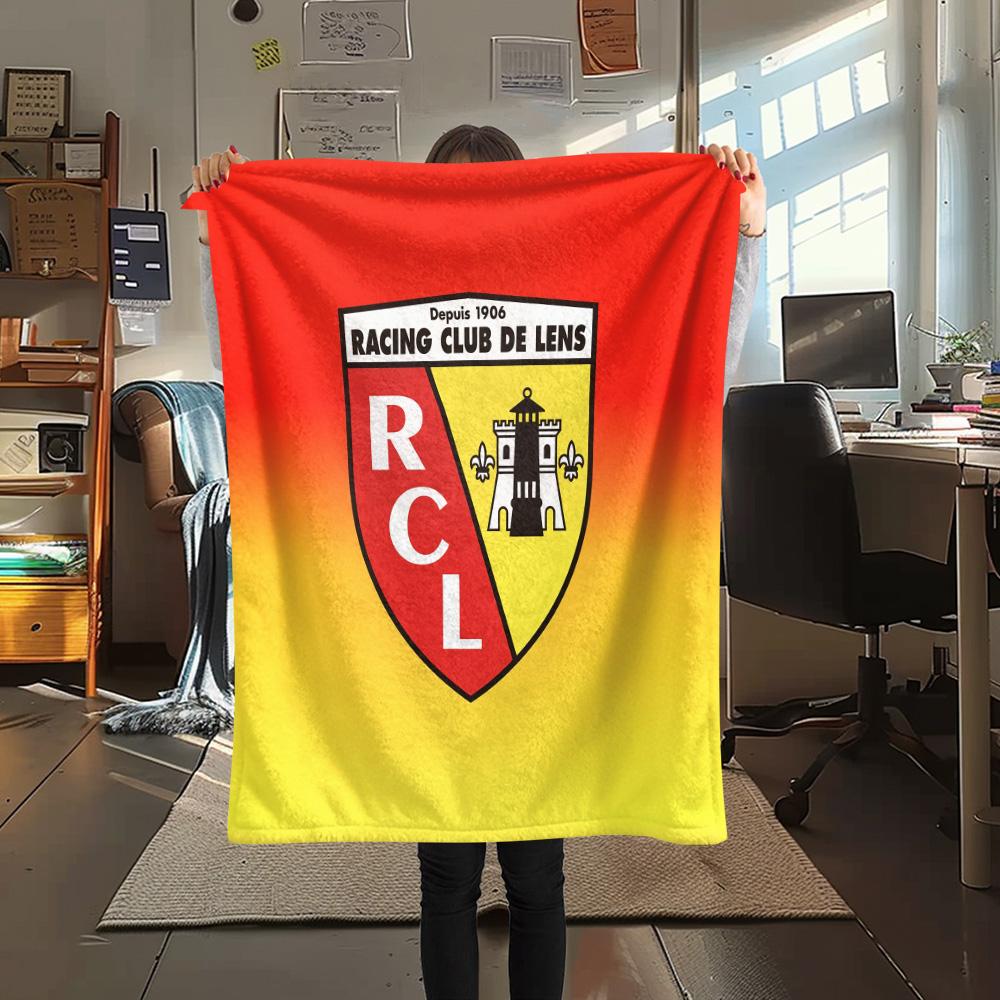 RC Lens Print Flannel Blanket, High quality Comfortable for All Seasons, Home Decor, Warmth and Comfort