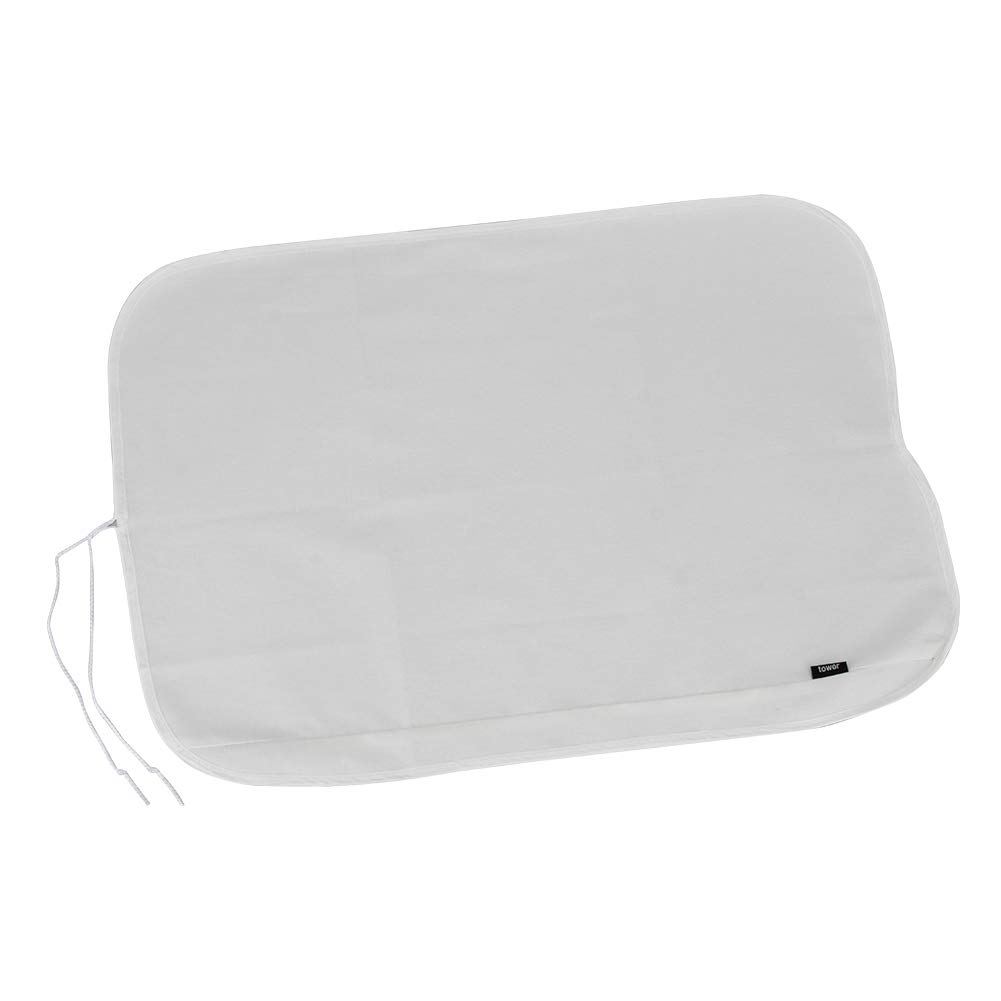 Yamazaki Ironing Board W60 x Tower Model 4019 Cover, White, Approx. D36cm,