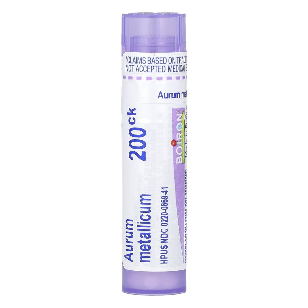 Aurum Metallicum 200Ck, Stress Relief, Approx. 80 Pellets