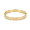 Fashion Gold Color Adjustable Opening Zircon Bangle Stainless Steel INS Style Bracelet For Women Party Jewelry Gift3