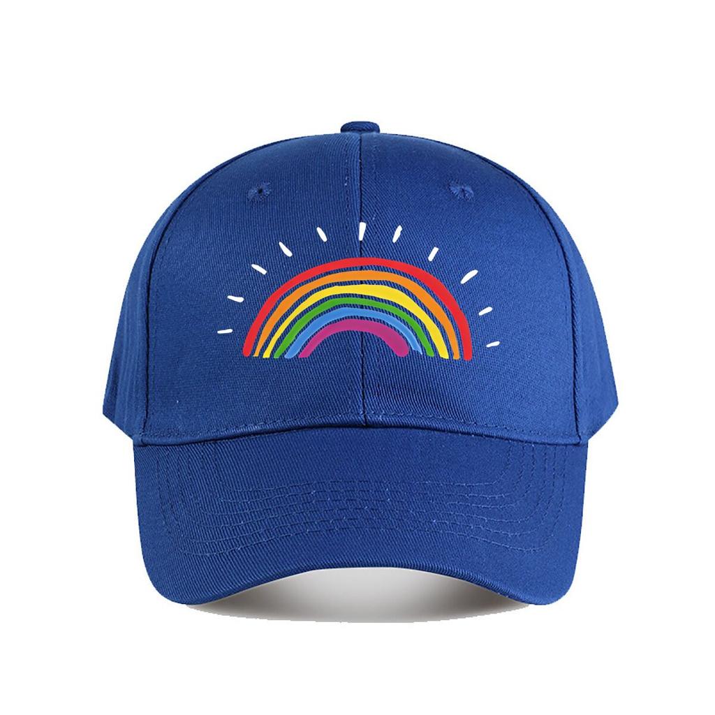 Rainbow Baseball Cap Baseball Cap Fashion Unisex Sunhat Womens Outdoor Sports Snapback Cap