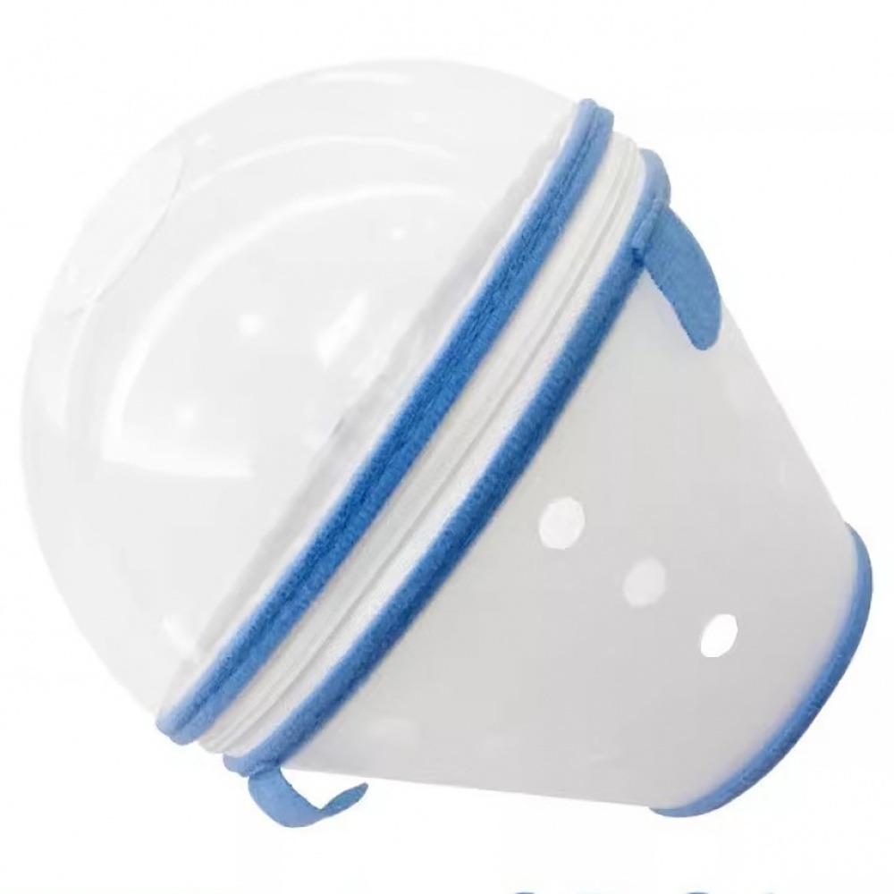Protective Biting Prevention Cat Muzzle Transparent Breathable Cat Helmet Adjustable Astronaut Helmet Pet Supplies