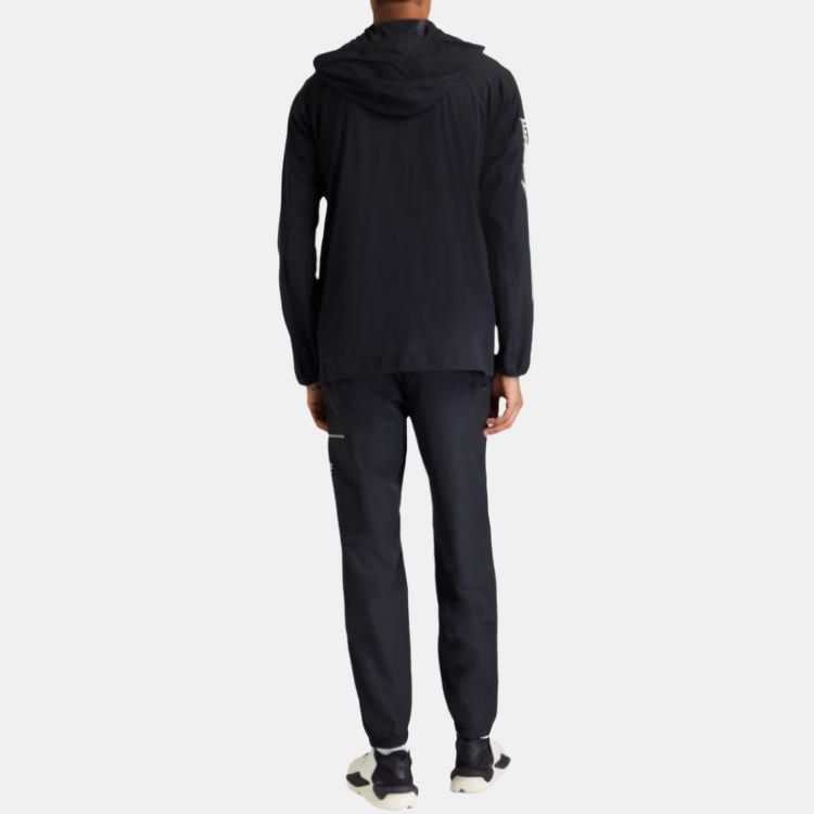 Y-3 M Run Jacket Lightweight Breathable Casual Jacket Men Jacket Black IN8746