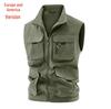 Men's Casual Lightweight Tactical Workwear Vest for Outdoor Activities