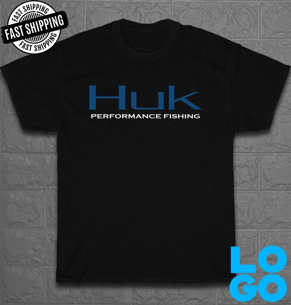 

New Huk Fishing Performance Logo Men s Funny T-Shirt Made In USA Size S to 5XL XL