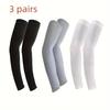 3 Pairs Breathable UV Protection Sleeves for Sports - Driving Fishing Cycling Running Outdoor Use