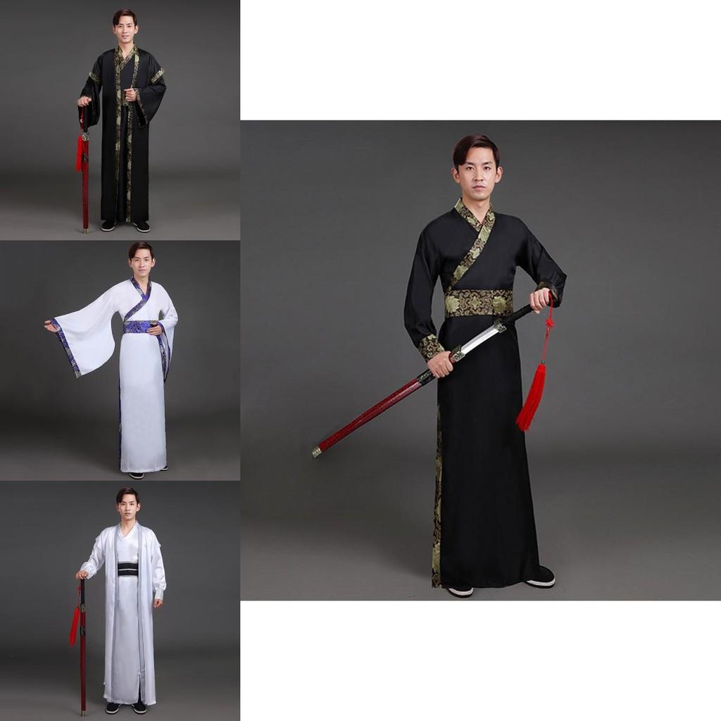 Exquisite Ancient Chinese Traditional Hanfu Costume For Men With Perfect Stitches