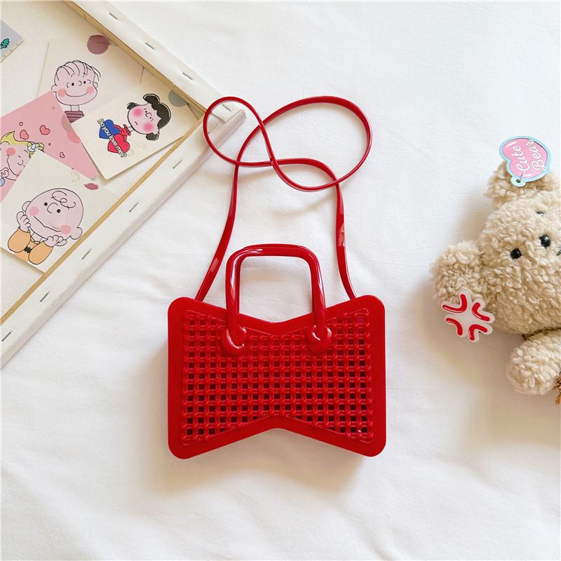 2025 Woven Butterfly Jelly Bag: Cute Children's Mini Beach & Coin Purse