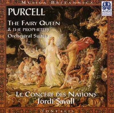CD HENRY PURCELL, LE CONCERT DES NATIO - Purcell: The Fairy Queen & The Prop ES8583 Auvidis Fontali 1997 Frankreich Klassisch Gebraucht