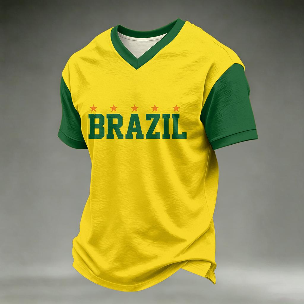 Men's and Boys' Printed Soccer Fan for Day Support