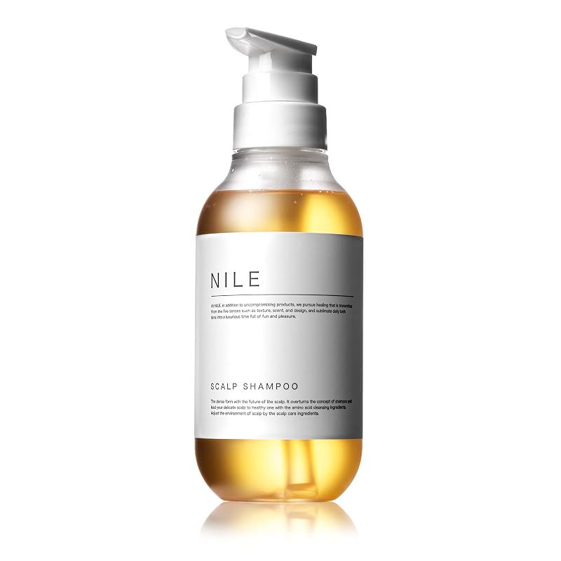 NILE Rich Foam Scalp Shampoo for Men, Amino Acid Shampoo, Silicone-Free (LAFRANCE Scent)