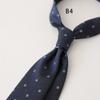 Gentleman British Style 8CM Mens Polka Dot Neck Tie Dark Green Brown Striped Silk Ties Luxury Soft Necktie Wedding Tuxedo Cravat