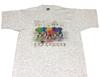 Rare Vintage Vancouver Canada Rainy Day Umbrellas T-Shirt New! MED Single Stitch Unisex T-Shirt
