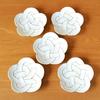 New Year Tableware Japanese Tableware Plate 15cm Lucky Charm Arita Ware Plum Musubi Gold Wire Gold Medium Plate Set of 5 in Presentation Box