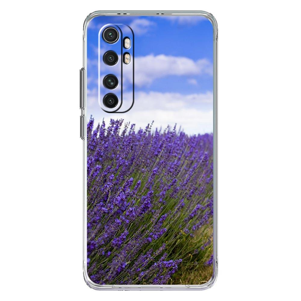 Simple lavender Purple flowers Phone Case For Xiaomi Mi Poco X6 X5 NFC X3 F6 F5 Pro F4 F3 15 14T 14 13T 12T 12 13 Lite 11 Cover
