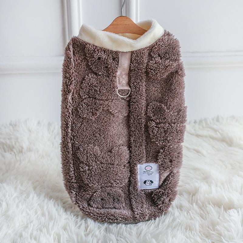 Winter Warm Dog Vest Clothes Comfor Soft Plush Dogs Cat Sweater for Maltese Yorkies Clothing Poodle Chihuahua Apparel Puppy Coat