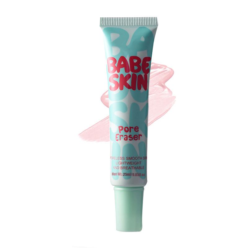 Face Primer Private Label Makeup Babe Skin Instant Pore Eraser Primer Smooth Skin Lightweight,Breathable Fragrance 25ml